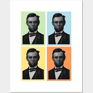 4 Score Abraham Lincoln - American History Posters and Art